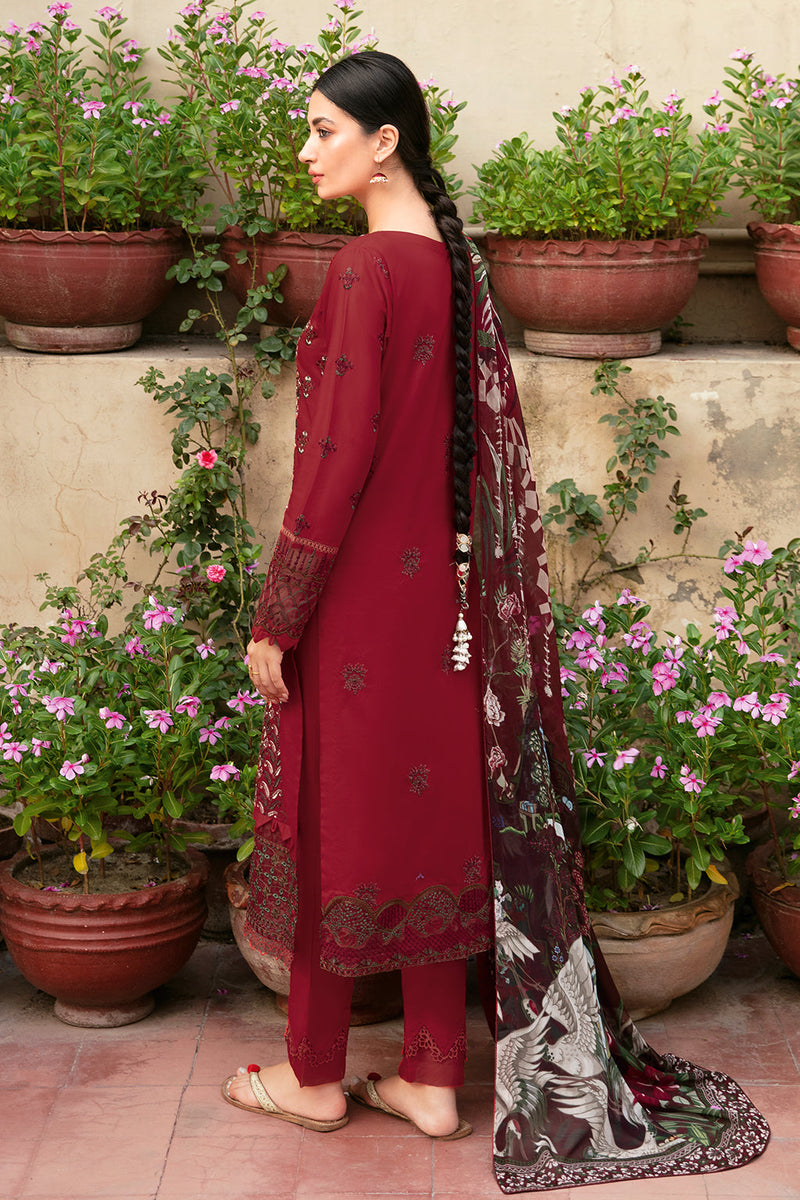 Ramsha | Mashaal Luxury Lawn | L-803 by Ramsha - Designer Dress - Type: Ladies Clothes - Available at Libayah - 100% Original