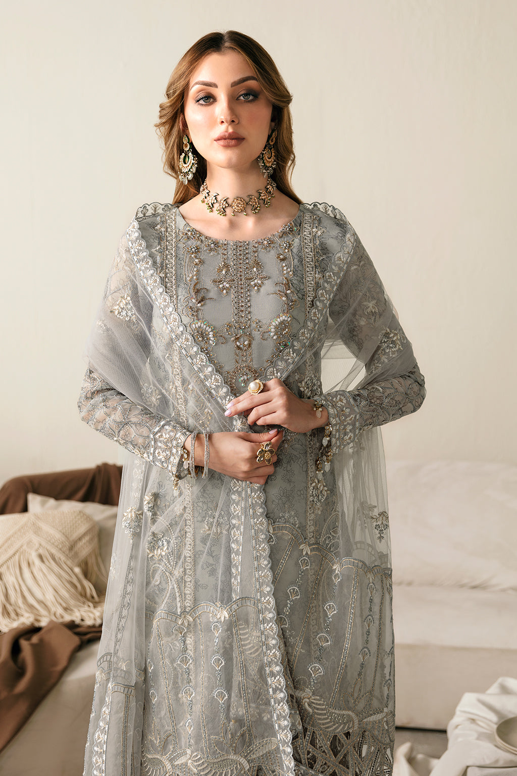 Ramsha | Festive Collection 24 | E-108 by Ramsha - Designer Dress - Type: Formal - Available at Libayah - 100% Original