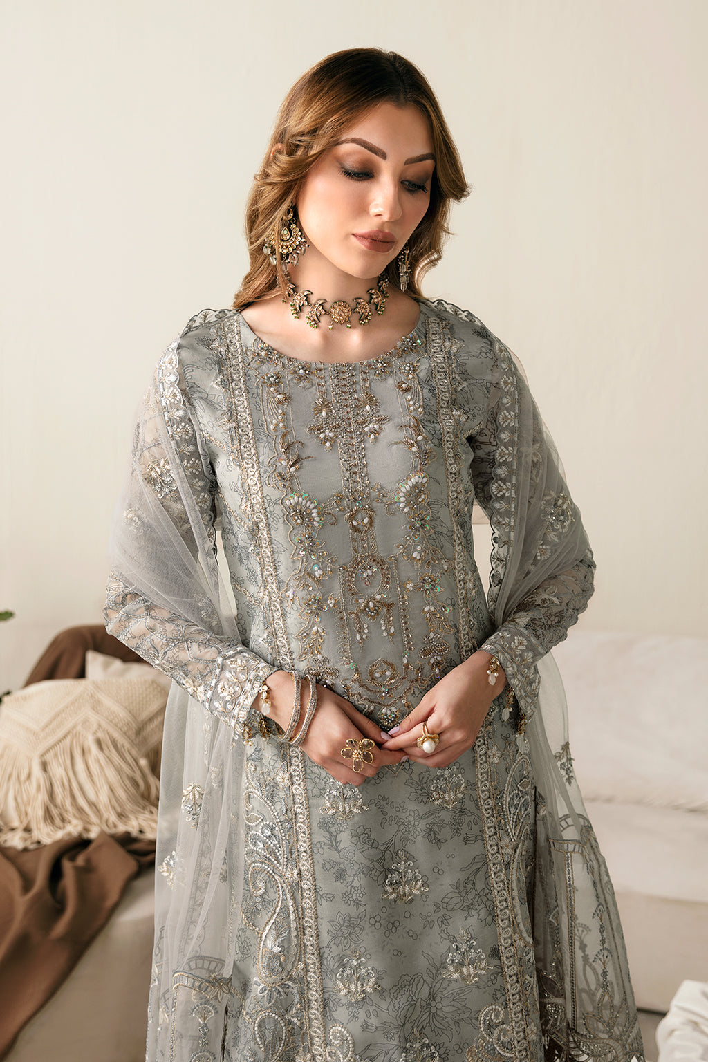 Ramsha | Festive Collection 24 | E-108 by Ramsha - Designer Dress - Type: Formal - Available at Libayah - 100% Original