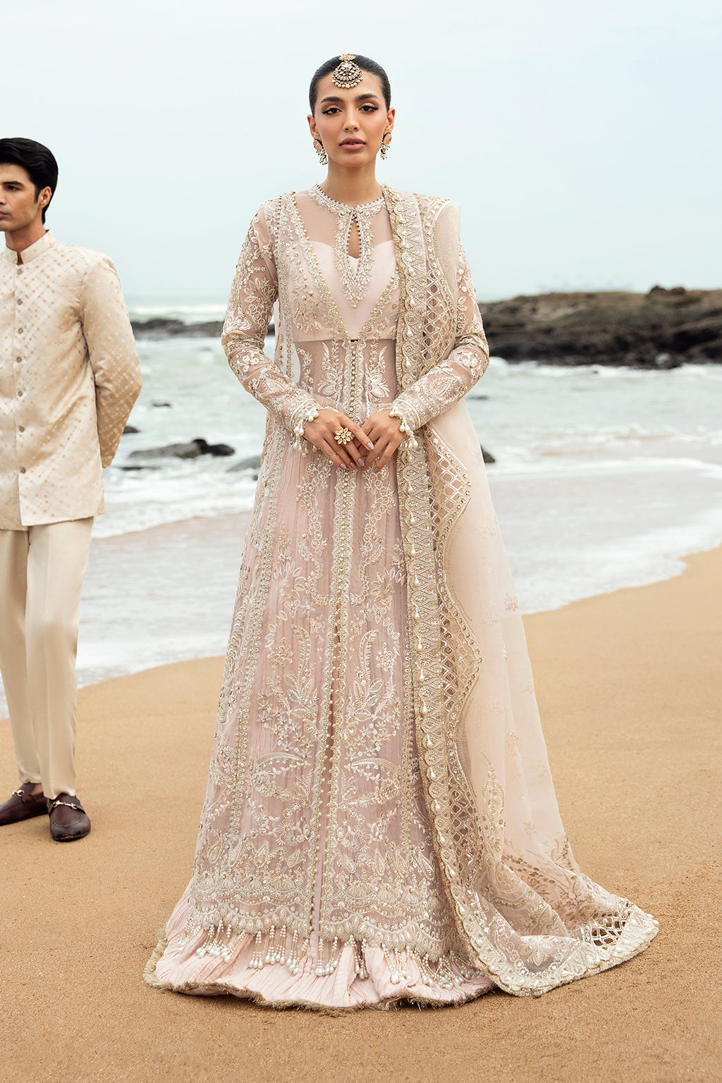 Afrozeh | Dastangoi Wedding Formals | Shahnoor by Afrozeh - Designer Dress - Type: Bridal - Available at Libayah - 100% Original