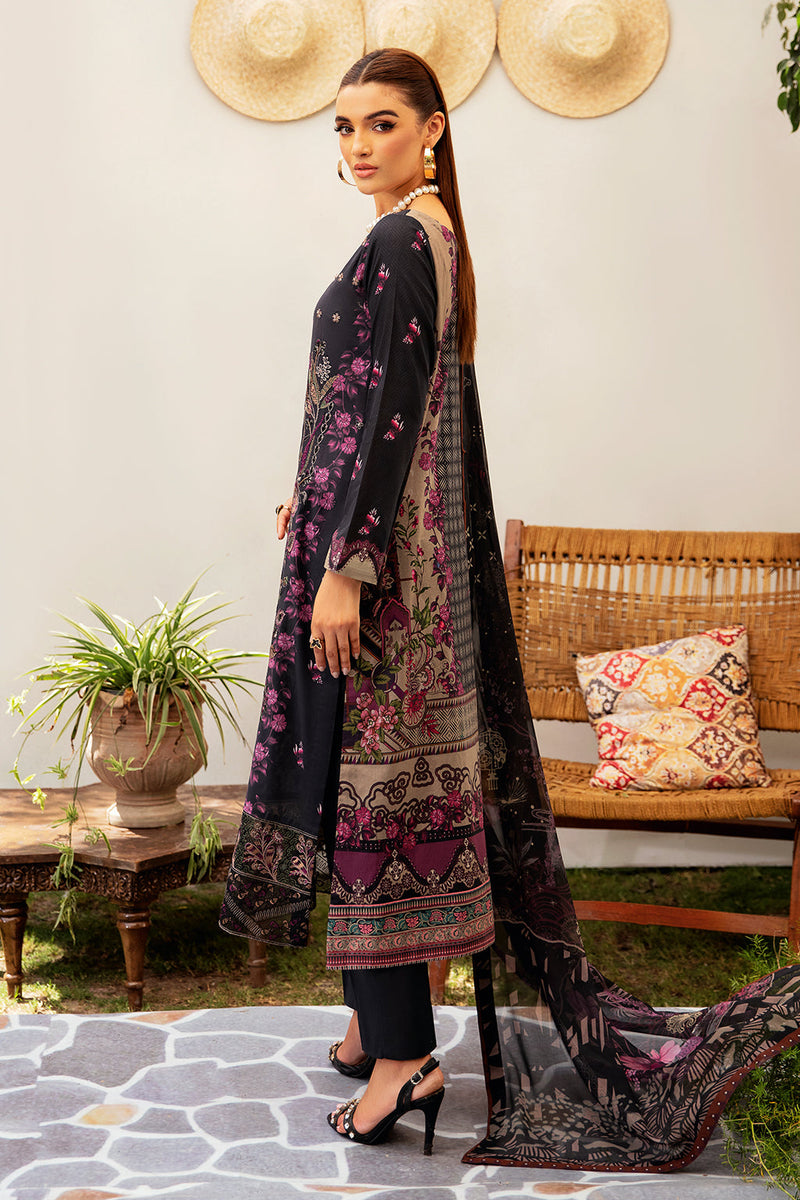 Ramsha | Luxury Lawn 24 | L-1205 by Ramsha - Designer Dress - Type: Ladies Clothes - Available at Libayah - 100% Original