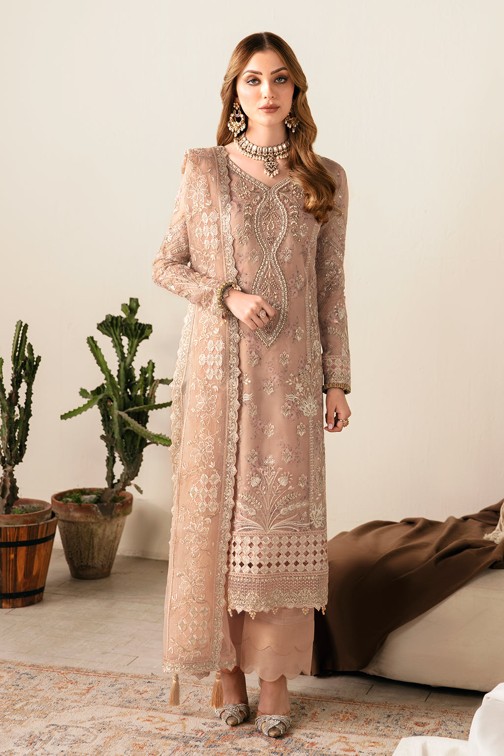 E-104 – authentic Pakistani formal dress from the Ramsha Festive Formals collection for women in the UK