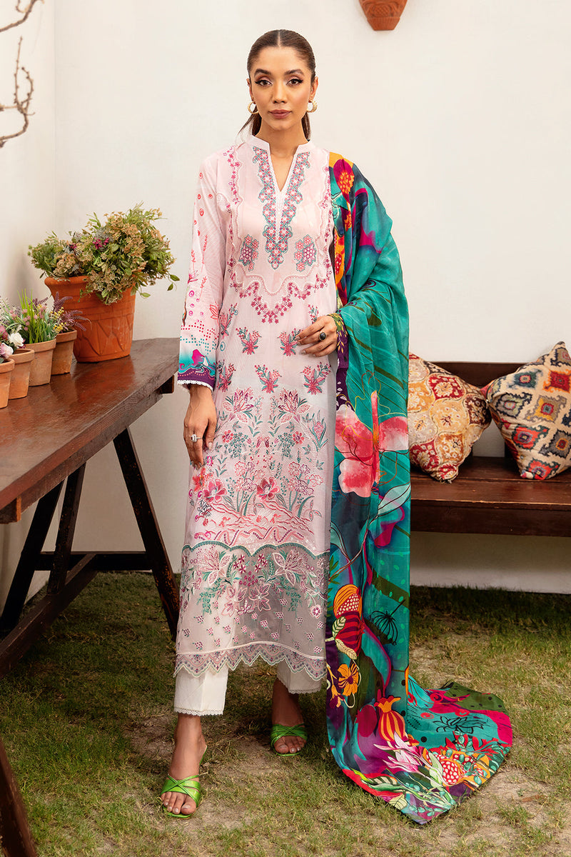 Ramsha | Luxury Lawn 24 | L-1204 by Ramsha - Designer Dress - Type: Ladies Clothes - Available at Libayah - 100% Original