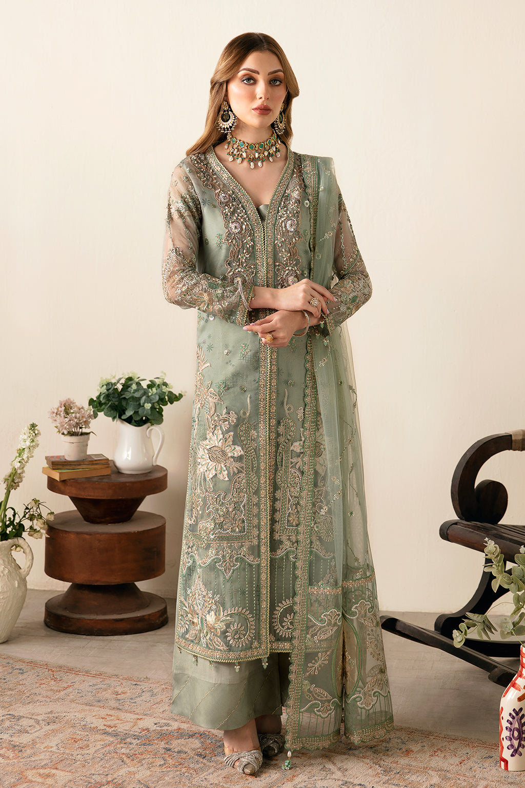Ramsha | Festive Collection 24 | E-106 by Ramsha - Designer Dress - Type: Formal - Available at Libayah - 100% Original