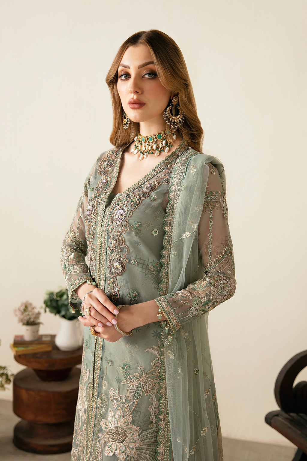 Ramsha | Festive Collection 24 | E-106 by Ramsha - Designer Dress - Type: Formal - Available at Libayah - 100% Original