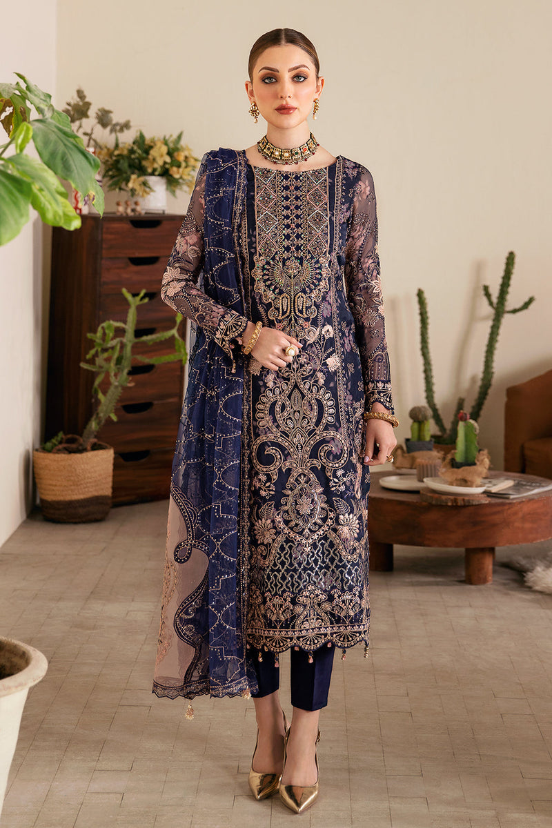 E-101 – authentic Pakistani formal dress from the Ramsha Festive Formals collection for women in the UK
