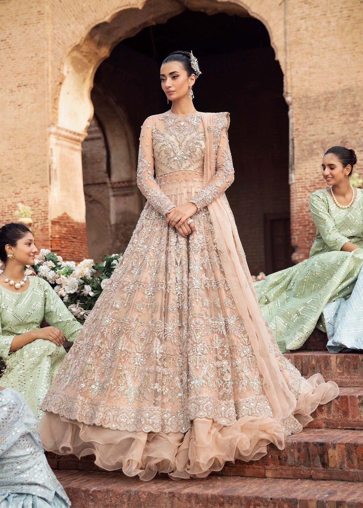 Akbar Aslam | Bridal Collection 2024 | TEMPEST by Akbar Aslam - Designer Dress - Type: Ladies Clothes - Available at Libayah - 100% Original