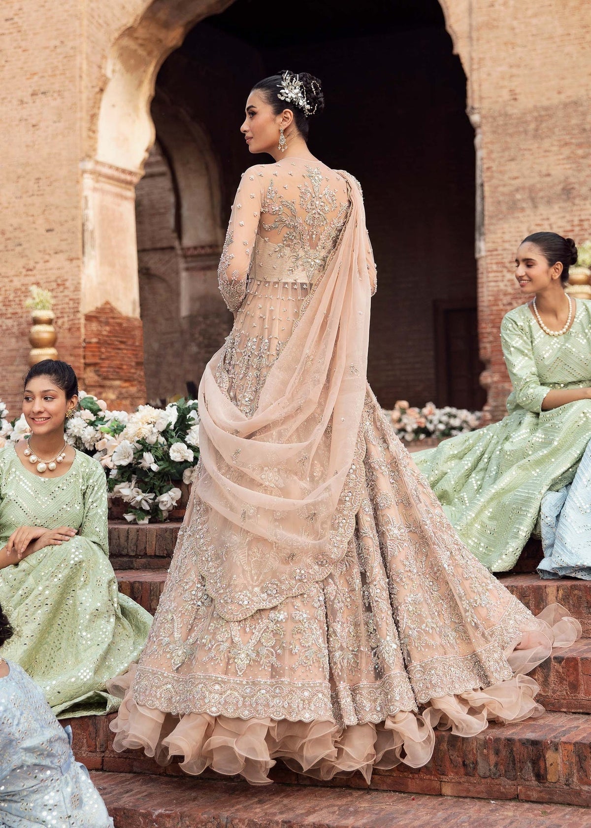 Akbar Aslam | Bridal Collection 2024 | TEMPEST by Akbar Aslam - Designer Dress - Type: Ladies Clothes - Available at Libayah - 100% Original