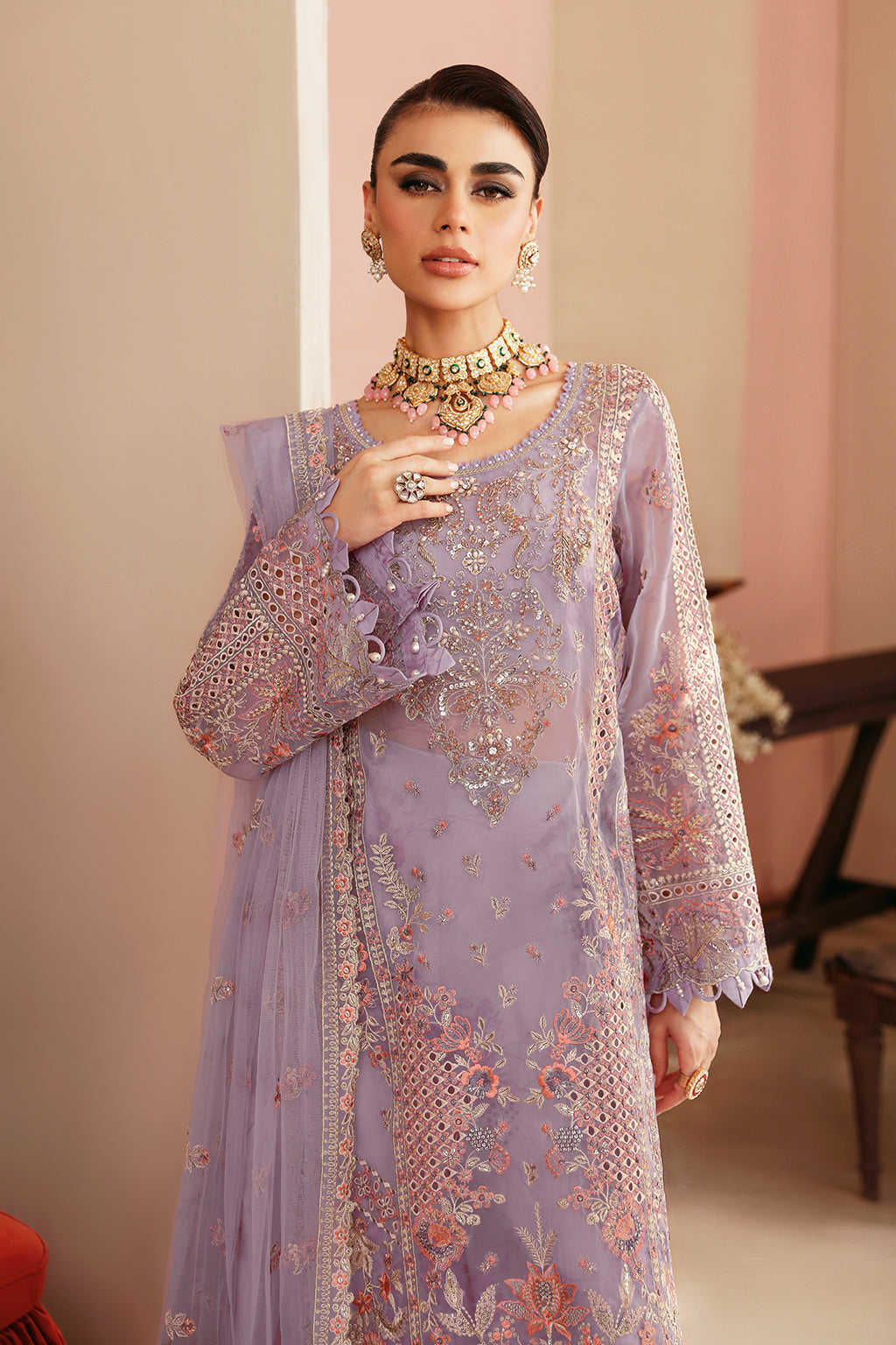 Ramsha | Festive Collection 24 | E-201 by Ramsha - Designer Dress - Type: Formal - Available at Libayah - 100% Original