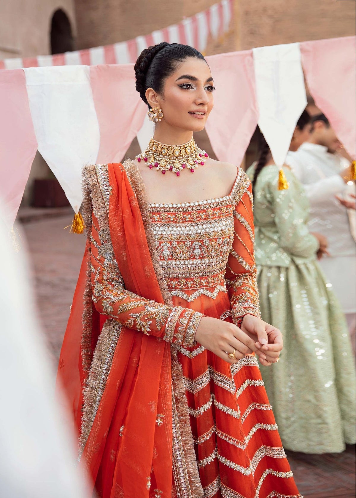 Akbar Aslam | Bridal Collection 2024 | CYPRESS by Akbar Aslam - Designer Dress - Type: Ladies Clothes - Available at Libayah - 100% Original