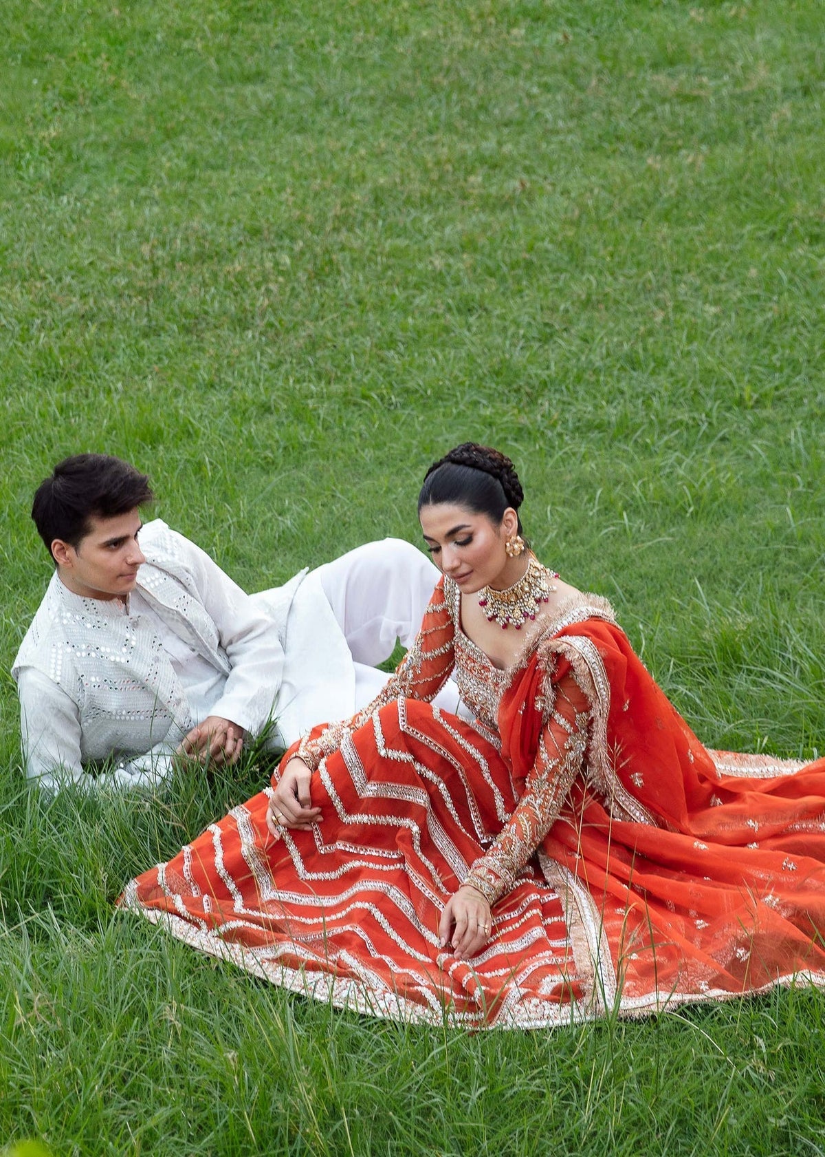 Akbar Aslam | Bridal Collection 2024 | CYPRESS by Akbar Aslam - Designer Dress - Type: Ladies Clothes - Available at Libayah - 100% Original