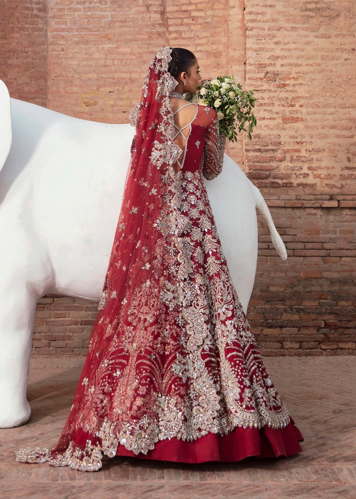 Akbar Aslam | Bridal Collection 2024 | TWILIGHT by Akbar Aslam - Designer Dress - Type: Ladies Clothes - Available at Libayah - 100% Original