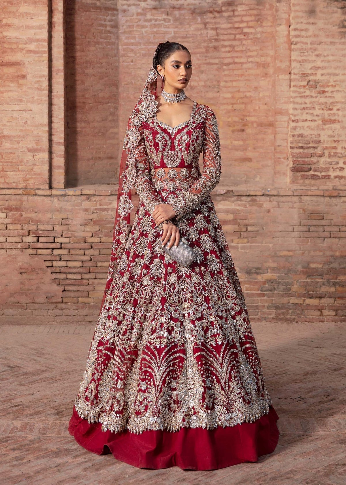 Akbar Aslam | Bridal Collection 2024 | TWILIGHT by Akbar Aslam - Designer Dress - Type: Ladies Clothes - Available at Libayah - 100% Original