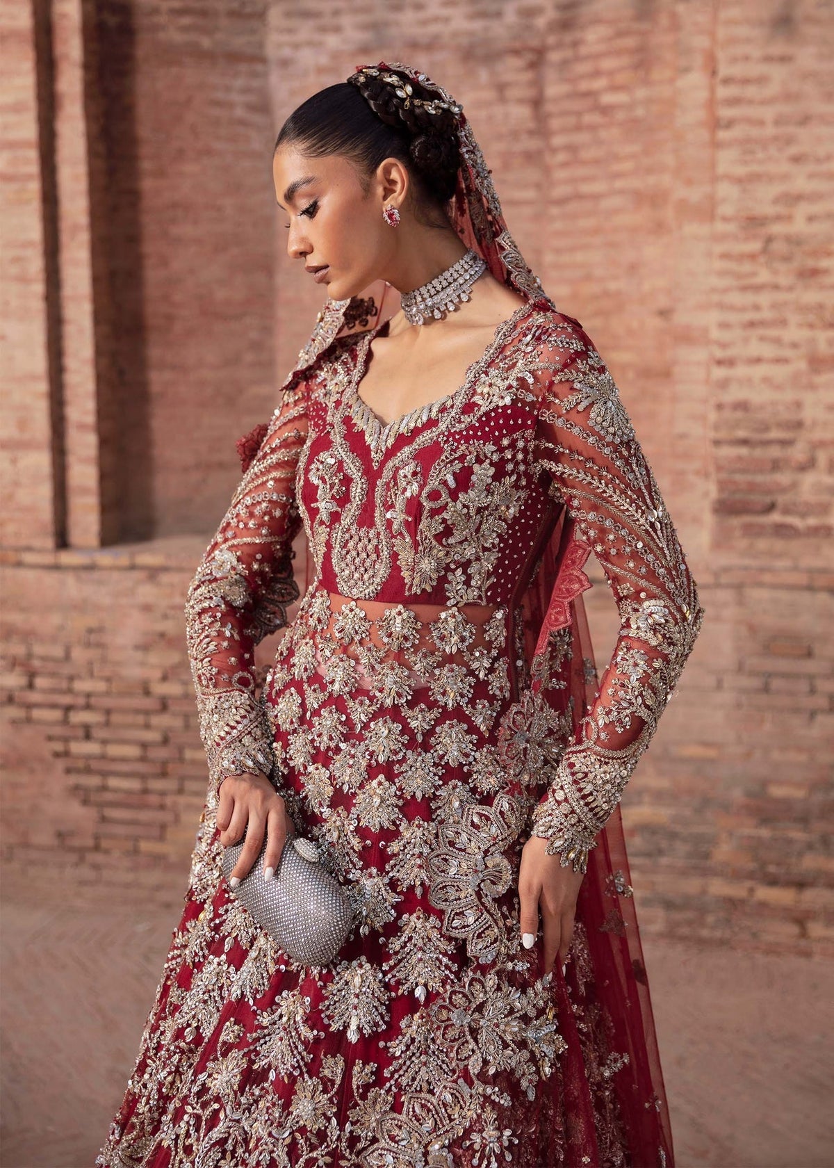 Akbar Aslam | Bridal Collection 2024 | TWILIGHT by Akbar Aslam - Designer Dress - Type: Ladies Clothes - Available at Libayah - 100% Original