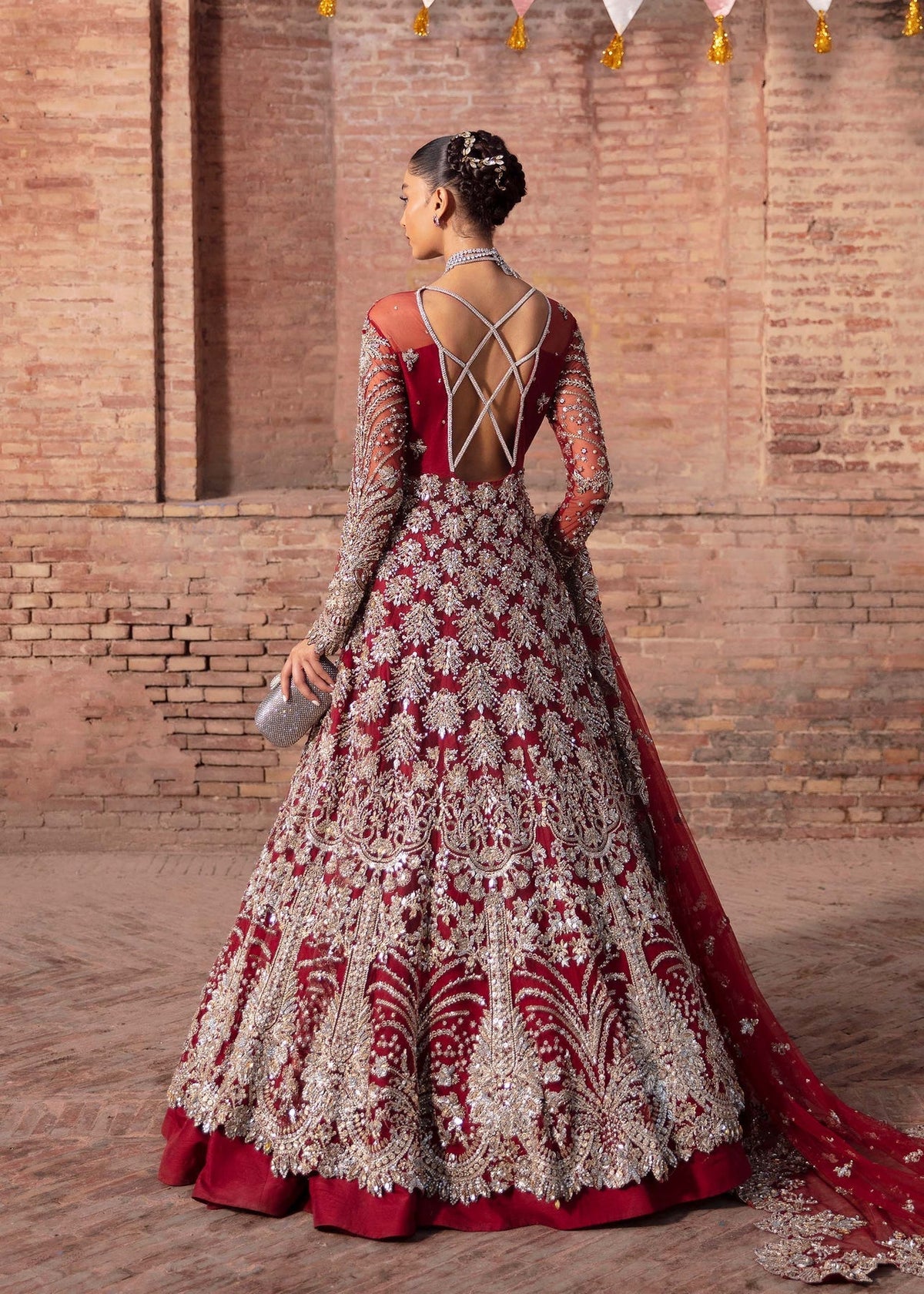 Akbar Aslam | Bridal Collection 2024 | TWILIGHT by Akbar Aslam - Designer Dress - Type: Ladies Clothes - Available at Libayah - 100% Original