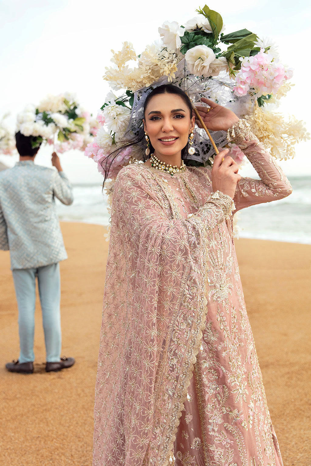 Afrozeh | Dastangoi Wedding Formals | Shazma by Afrozeh - Designer Dress - Type: Bridal - Available at Libayah - 100% Original