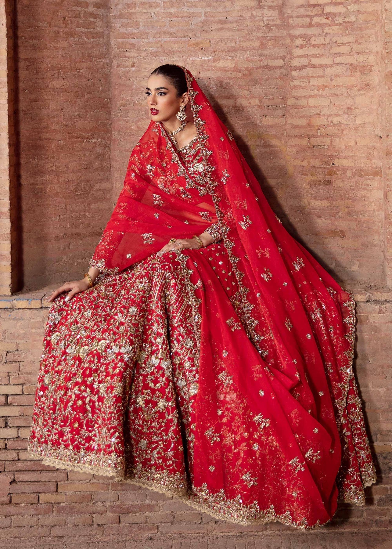 Akbar Aslam | Bridal Collection 2024 | CHRYSALIS by Akbar Aslam - Designer Dress - Type: Ladies Clothes - Available at Libayah - 100% Original