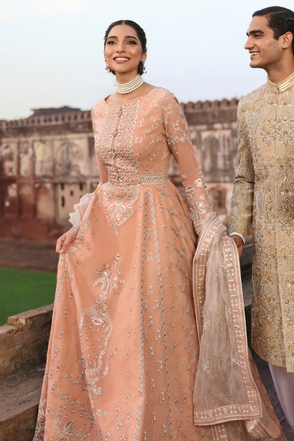 Flossie | Mehak Luxury Formals | FE-809 by Flossie - Designer Dress - Type: Formal - Available at Libayah - 100% Original
