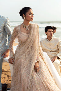 Afrozeh | Dastangoi Wedding Formals | Afsheen by Afrozeh - Designer Dress - Type: Bridal - Available at Libayah - 100% Original