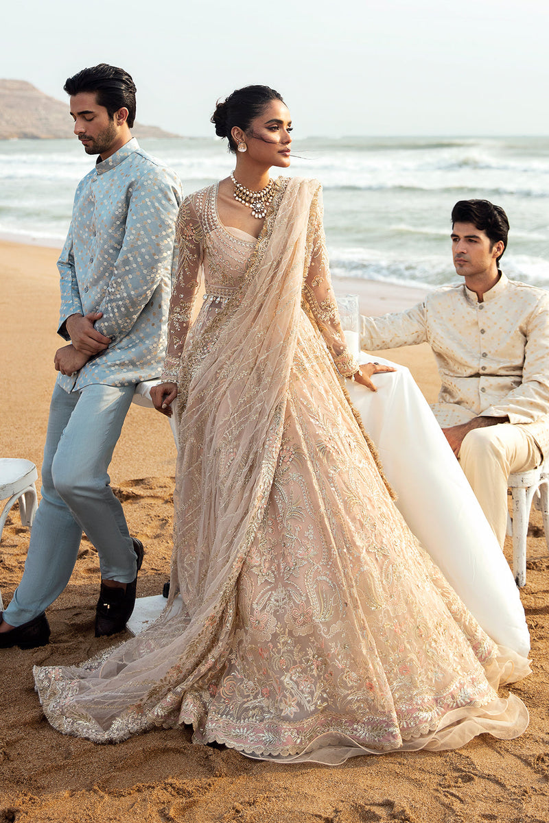 Afrozeh | Dastangoi Wedding Formals | Afsheen by Afrozeh - Designer Dress - Type: Bridal - Available at Libayah - 100% Original