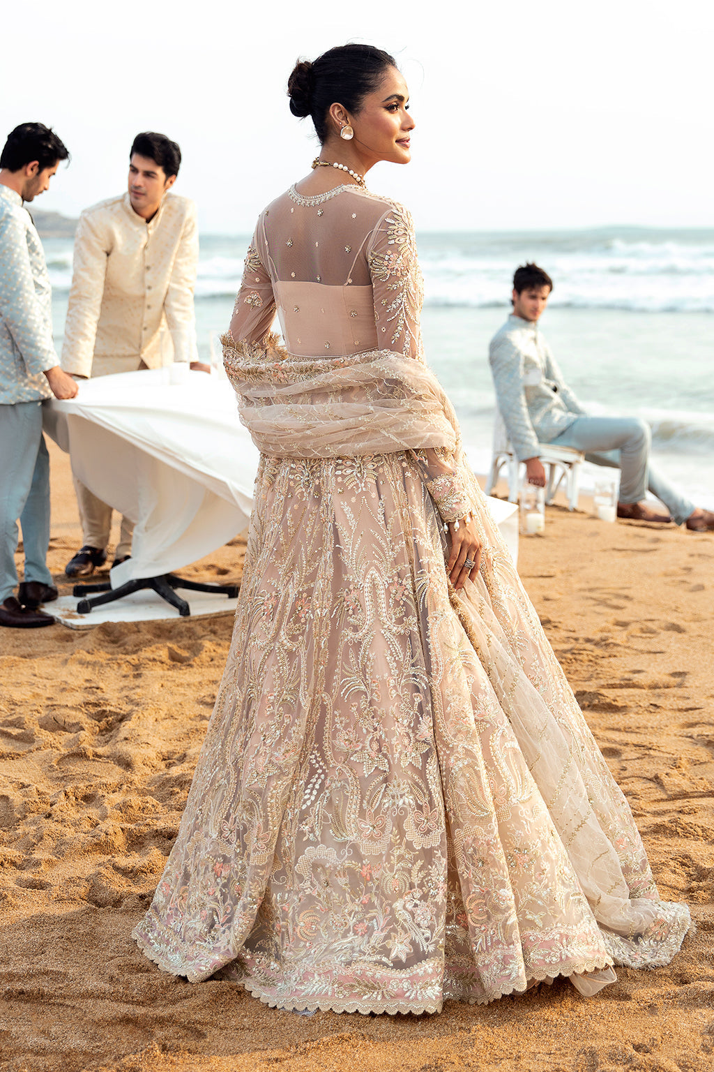 Afrozeh | Dastangoi Wedding Formals | Afsheen by Afrozeh - Designer Dress - Type: Bridal - Available at Libayah - 100% Original