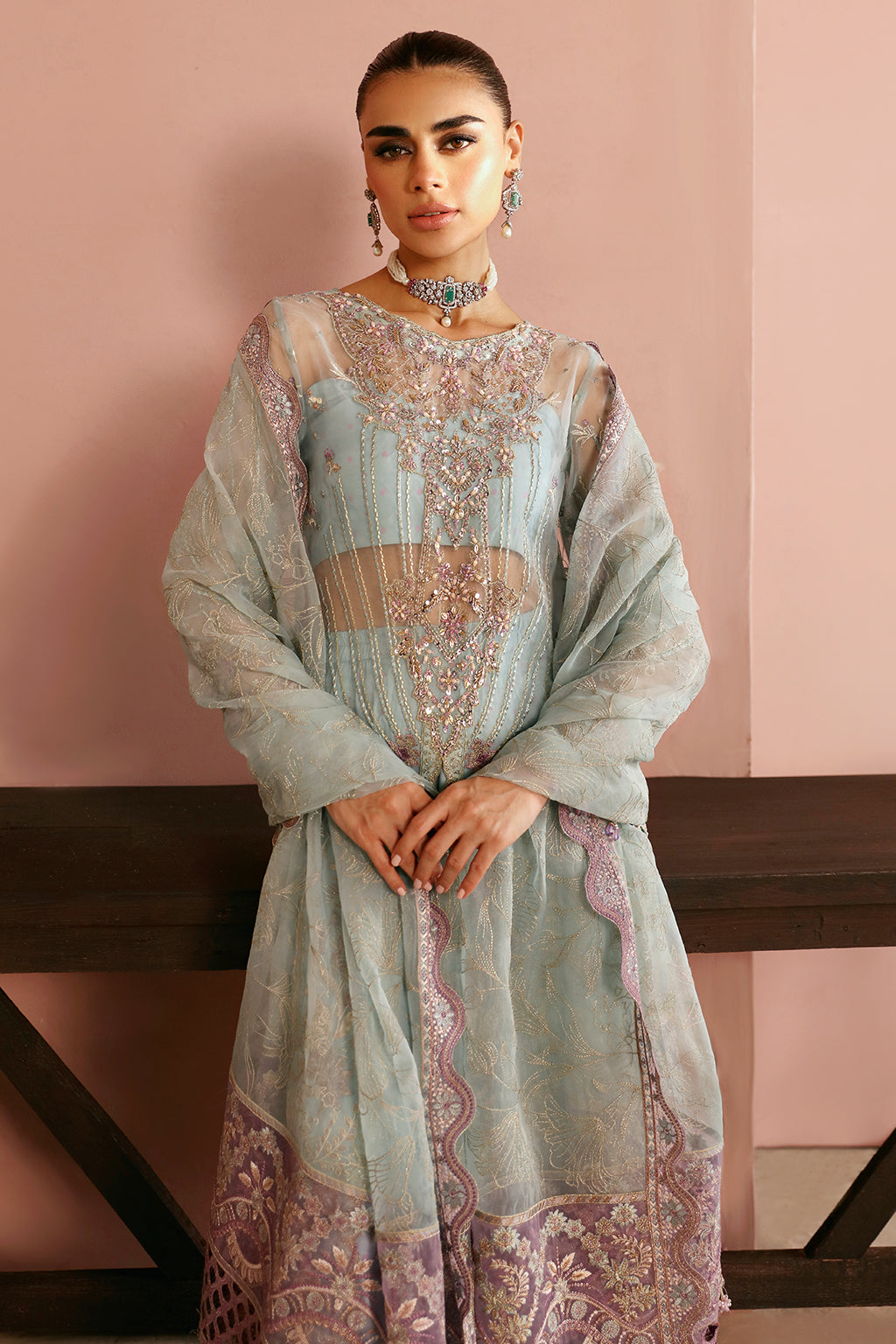 Ramsha | Festive Collection 24 | E-204 by Ramsha - Designer Dress - Type: Formal - Available at Libayah - 100% Original