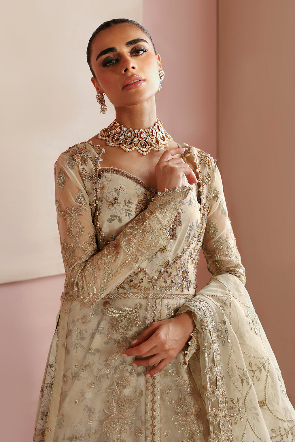 Ramsha | Festive Collection 24 | E-202 by Ramsha - Designer Dress - Type: Formal - Available at Libayah - 100% Original