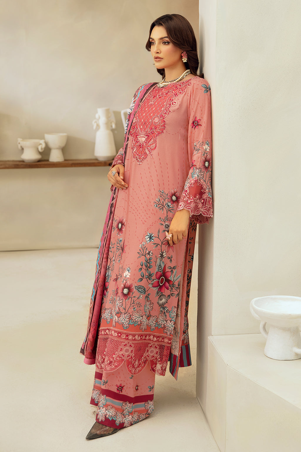 Ramsha | Riwaj Viscose | J-410 by Ramsha - Designer Dress - Type: Ladies Clothes - Available at Libayah - 100% Original