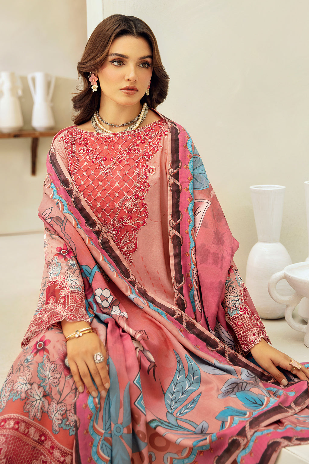 Ramsha | Riwaj Viscose | J-410 by Ramsha - Designer Dress - Type: Ladies Clothes - Available at Libayah - 100% Original