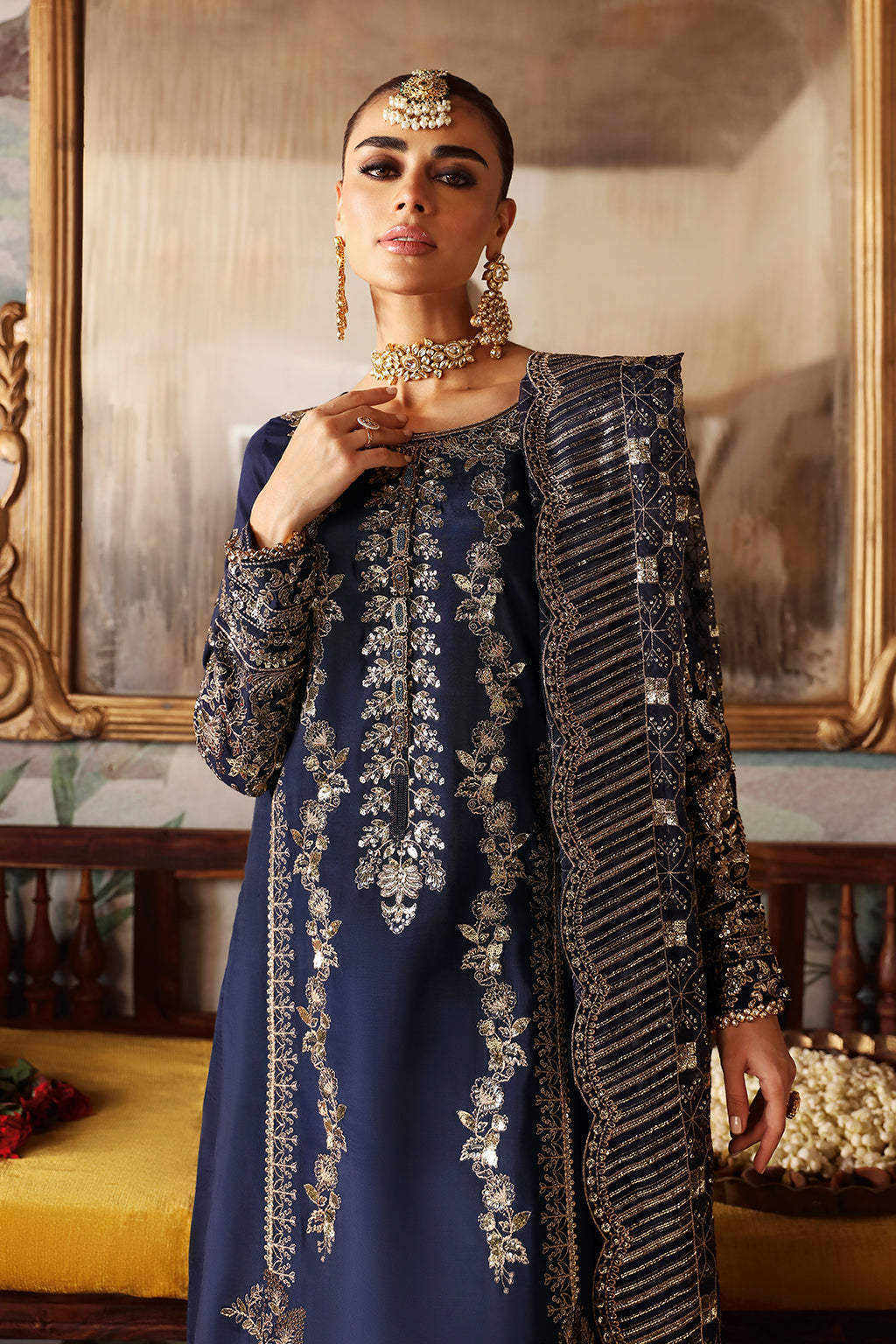 Shagna | Premium Raw Silk | Naghma S-01 by Shagna - Designer Dress  - Type : Ladies Clothes - Available at Libayah - 100% Original 