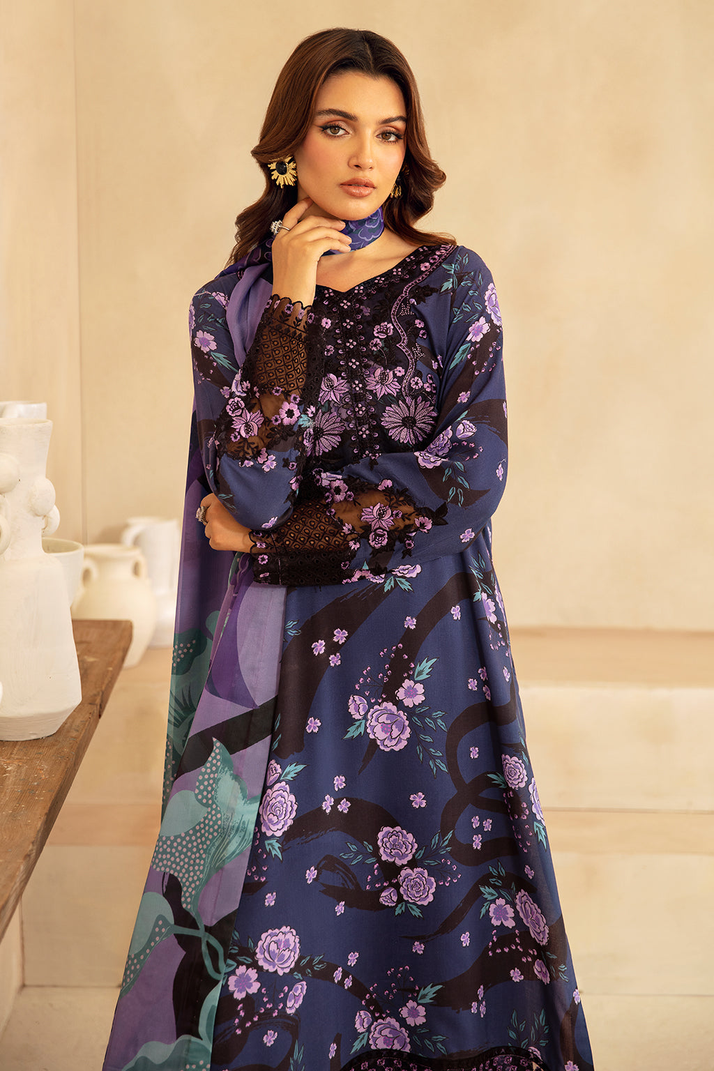 Ramsha | Riwaj Viscose | J-405 by Ramsha - Designer Dress - Type: Ladies Clothes - Available at Libayah - 100% Original