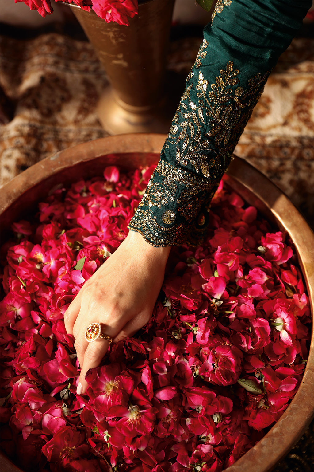 Shagna | Premium Raw Silk | Zaib S-03 by Shagna - Designer Dress  - Type : Ladies Clothes - Available at Libayah - 100% Original 