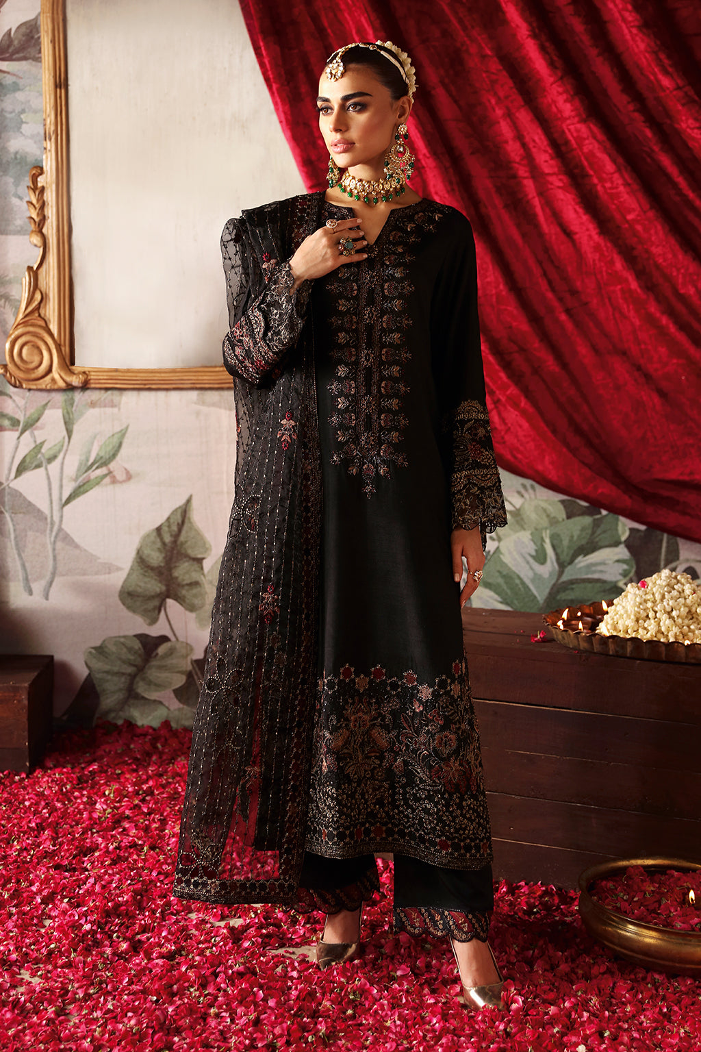 Shagna | Premium Raw Silk | Zareen S-05. by Shagna - Designer Dress  - Type : Ladies Clothes - Available at Libayah - 100% Original 