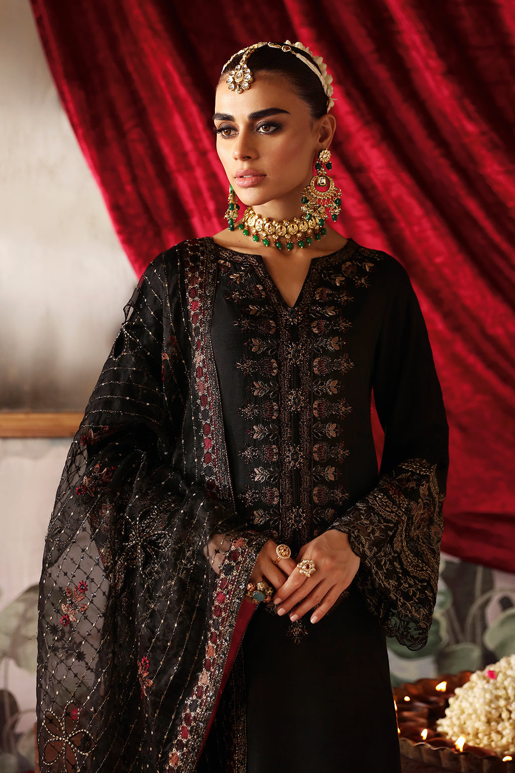Shagna | Premium Raw Silk | Zareen S-05. by Shagna - Designer Dress  - Type : Ladies Clothes - Available at Libayah - 100% Original 