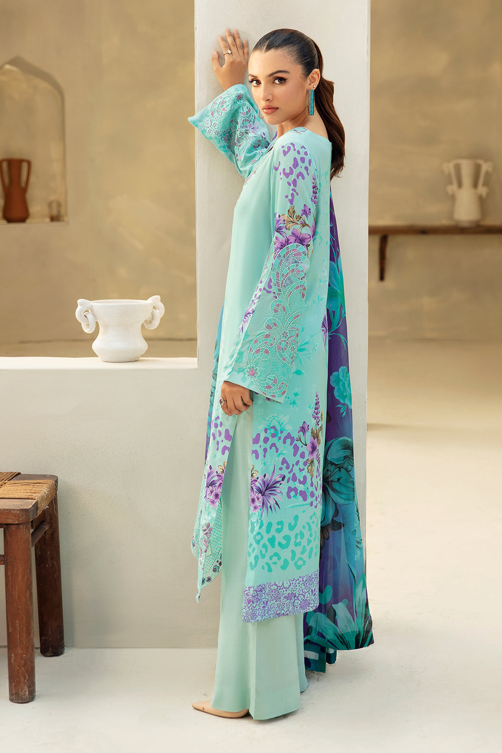 Ramsha | Riwaj Viscose | J-409 by Ramsha - Designer Dress - Type: Ladies Clothes - Available at Libayah - 100% Original