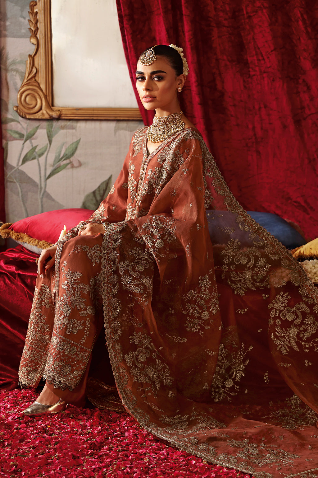 Shagna | Premium Raw Silk | Zarish S-02 by Shagna - Designer Dress  - Type : Ladies Clothes - Available at Libayah - 100% Original 