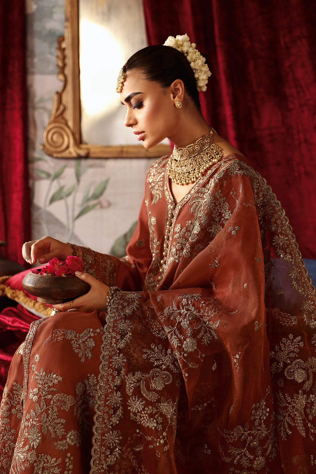Shagna | Premium Raw Silk | Zarish S-02 by Shagna - Designer Dress  - Type : Ladies Clothes - Available at Libayah - 100% Original 