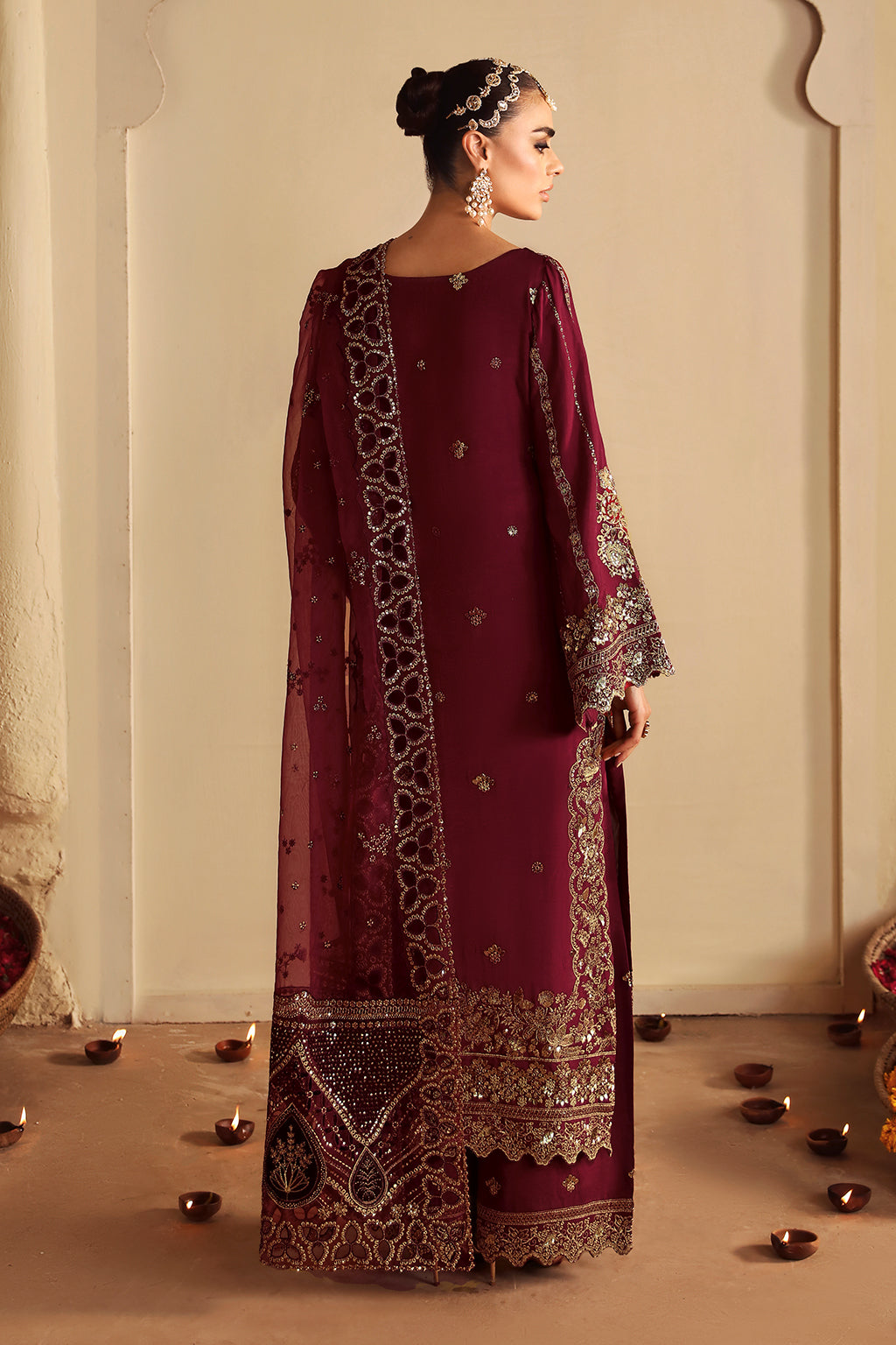 Shagna | Premium Raw Silk | Roshan S-04 by Shagna - Designer Dress  - Type : Ladies Clothes - Available at Libayah - 100% Original 