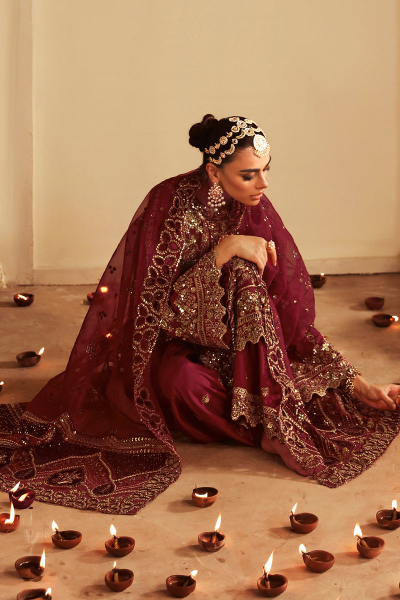 Shagna | Premium Raw Silk | Roshan S-04 by Shagna - Designer Dress  - Type : Ladies Clothes - Available at Libayah - 100% Original 