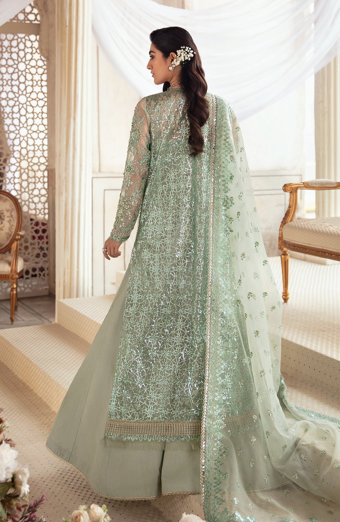Zevk | Afsanah Wedding Formals | WASAABI by Zevk - Designer Dress - Type: Ladies Clothes - Available at Libayah - 100% Original