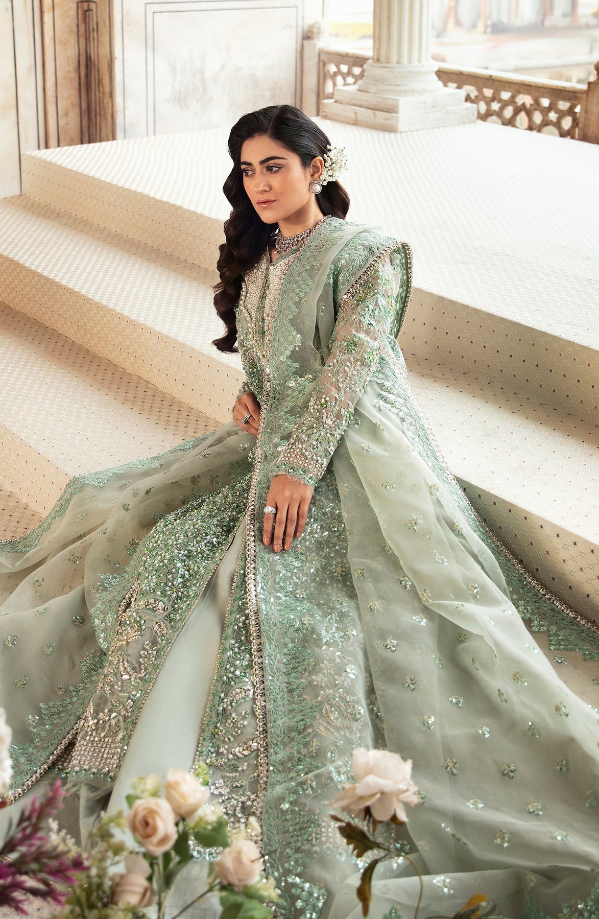 Zevk | Afsanah Wedding Formals | WASAABI by Zevk - Designer Dress - Type: Ladies Clothes - Available at Libayah - 100% Original