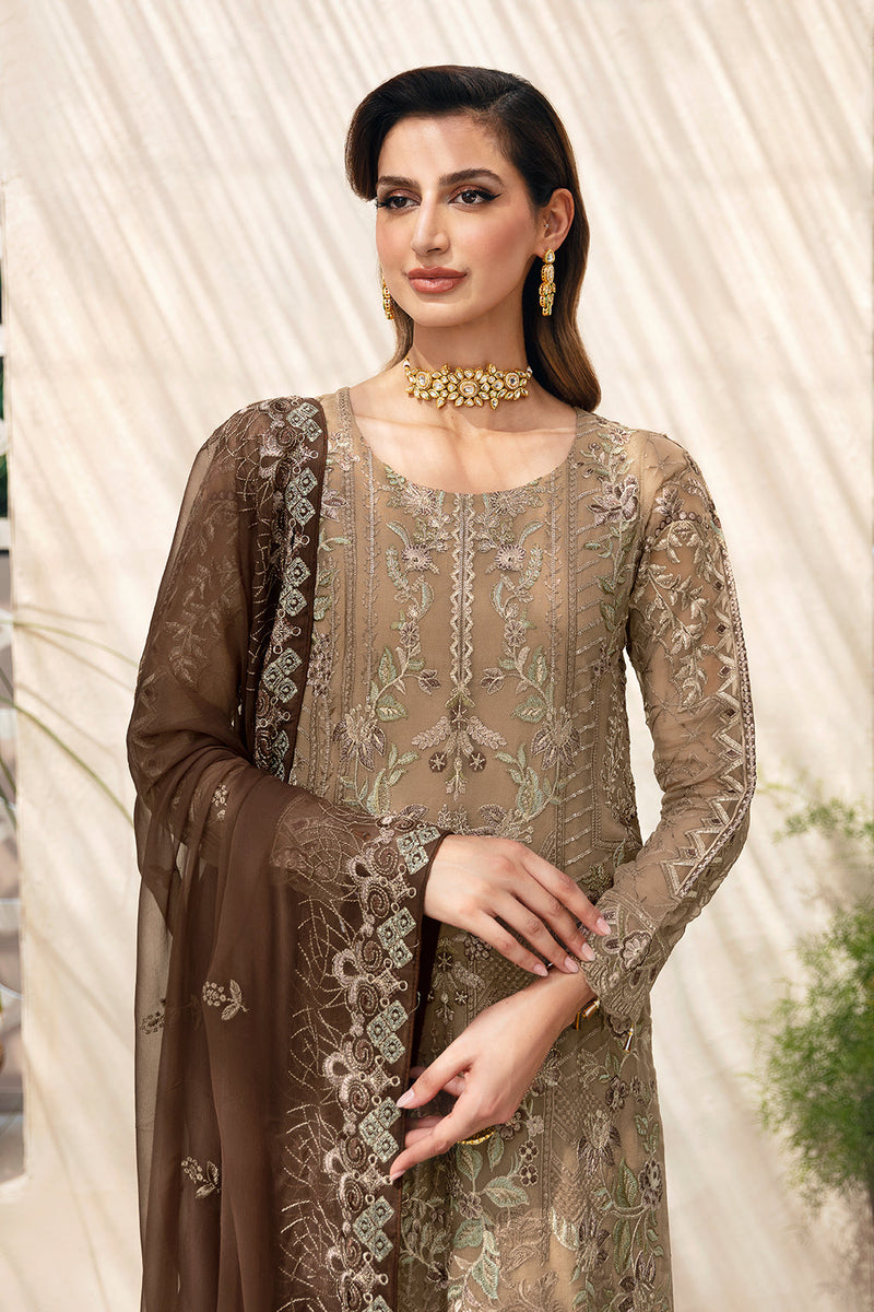 Ramsha | Chevron Chiffon Collection |A-904 by Ramsha - Designer Dress - Type: Ladies Clothes - Available at Libayah - 100% Original