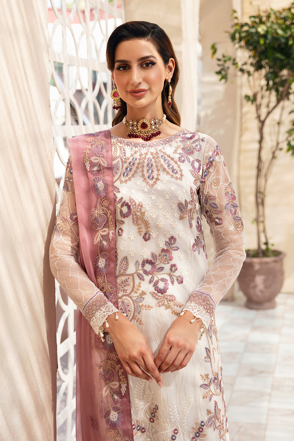 Ramsha | Chevron Chiffon Collection | A-902 by Ramsha - Designer Dress - Type: Ladies Clothes - Available at Libayah - 100% Original
