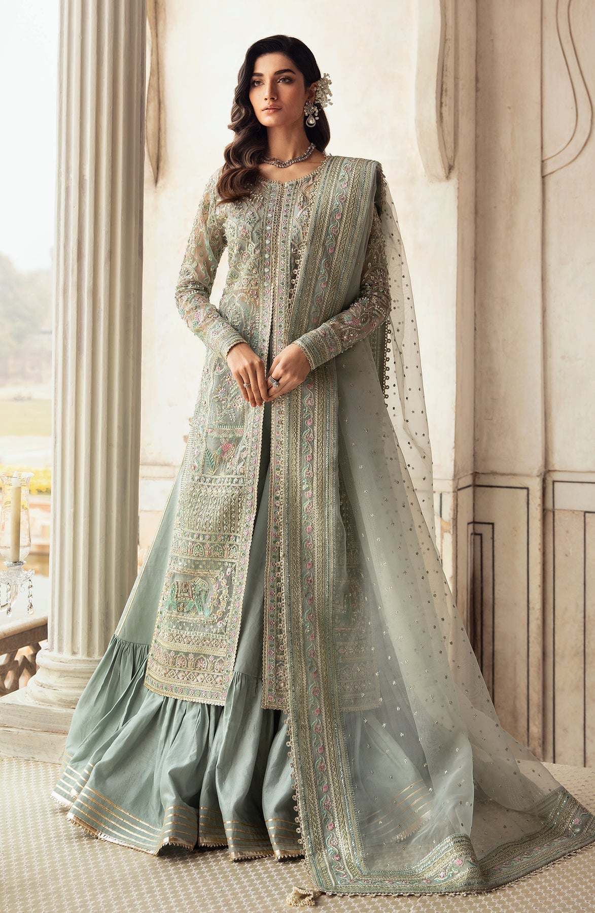 Zevk | Afsanah Wedding Formals | AKKS by Zevk - Designer Dress - Type: Ladies Clothes - Available at Libayah - 100% Original