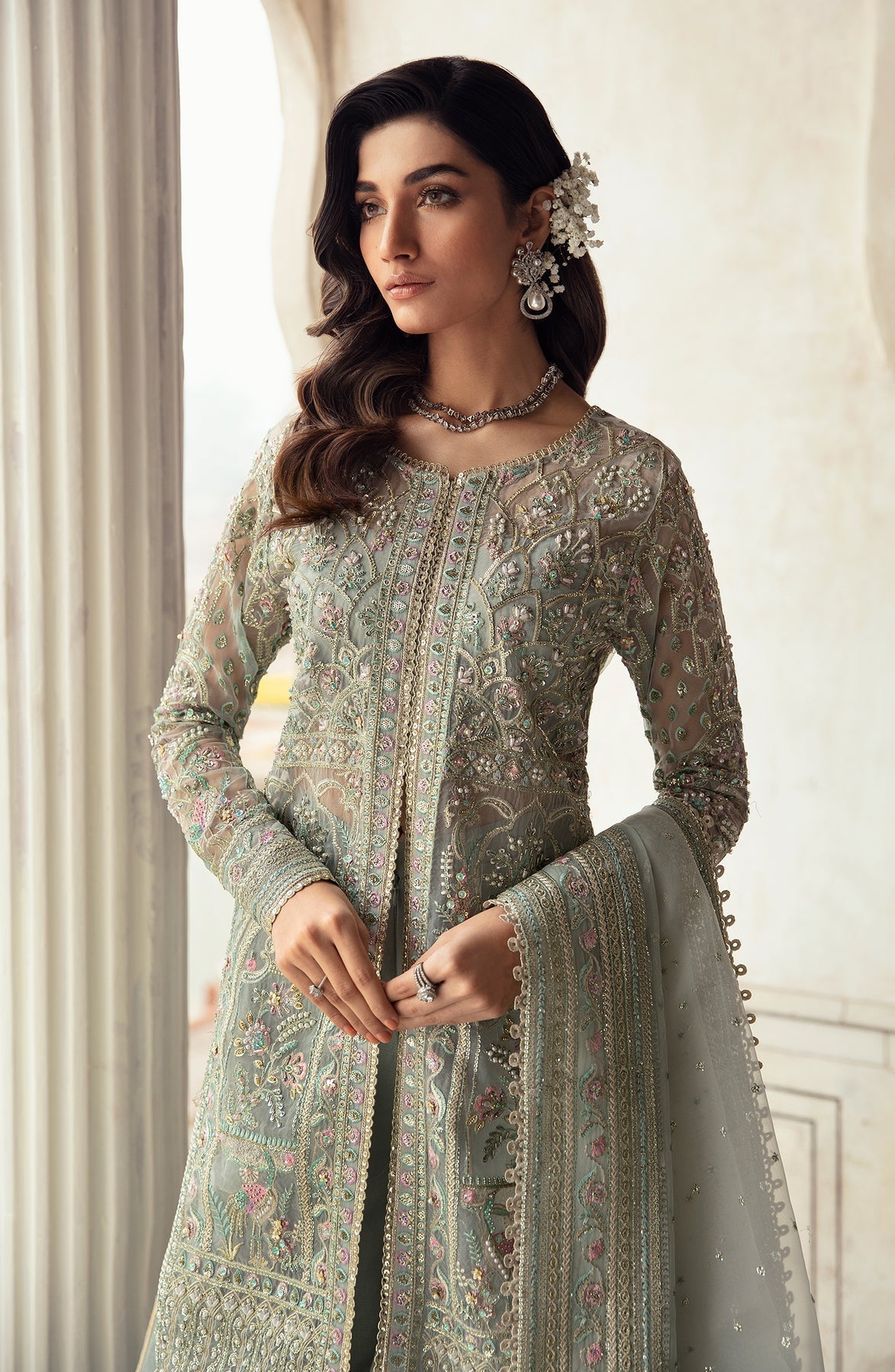 Zevk | Afsanah Wedding Formals | AKKS by Zevk - Designer Dress - Type: Ladies Clothes - Available at Libayah - 100% Original