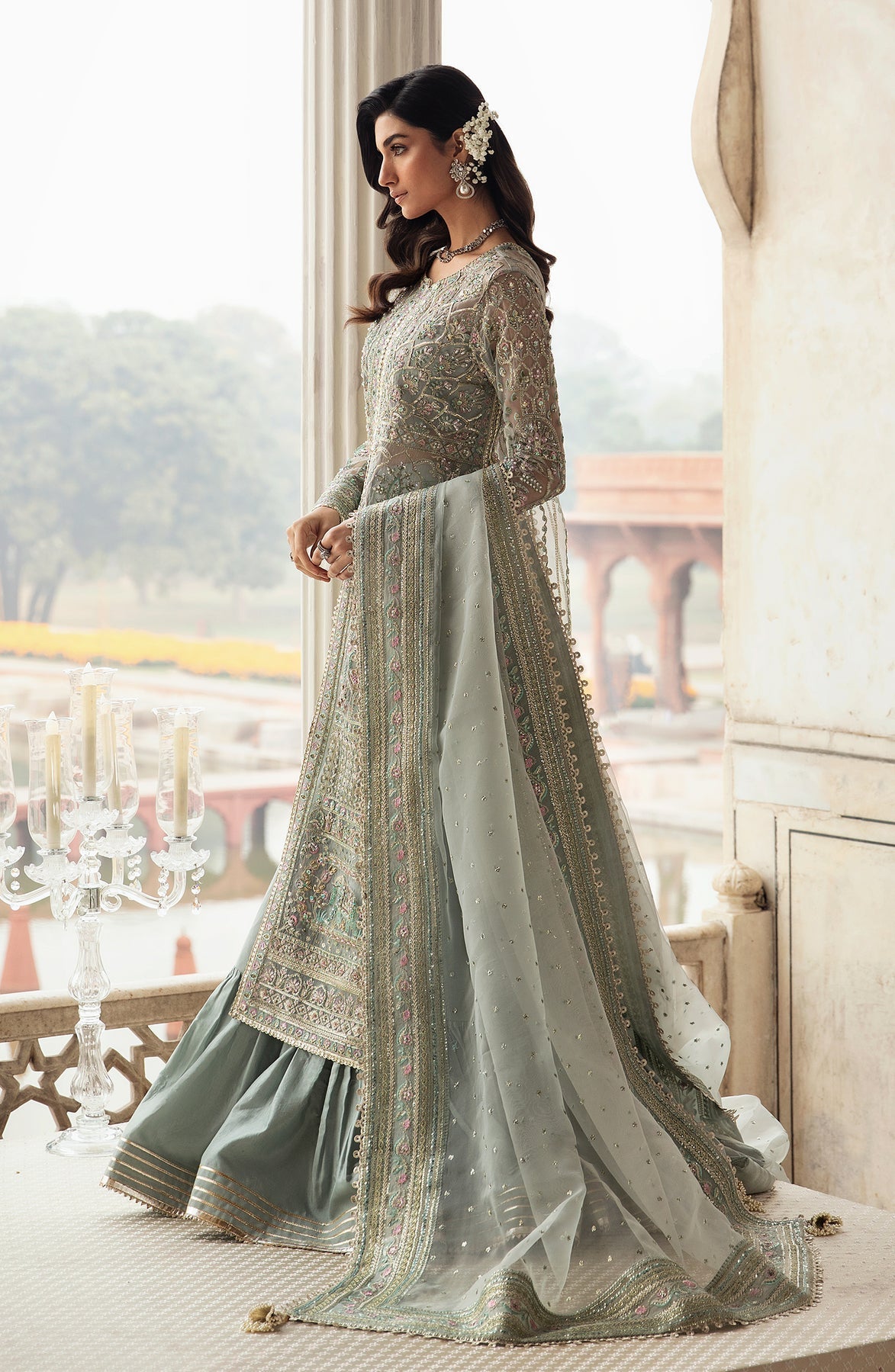 Zevk | Afsanah Wedding Formals | AKKS by Zevk - Designer Dress - Type: Ladies Clothes - Available at Libayah - 100% Original
