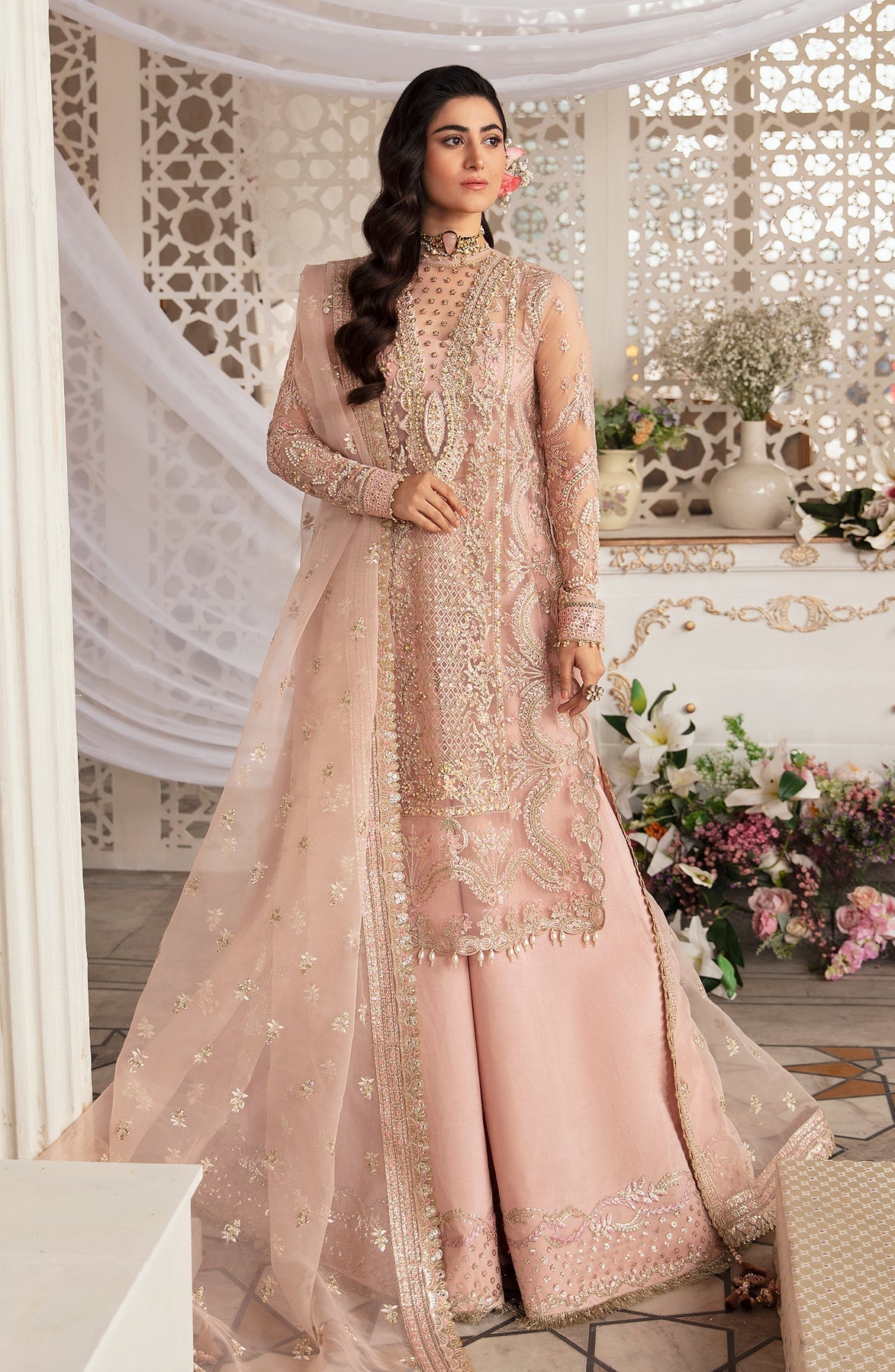 Zevk | Afsanah Wedding Formals | MUSHQ by Zevk - Designer Dress - Type: Ladies Clothes - Available at Libayah - 100% Original