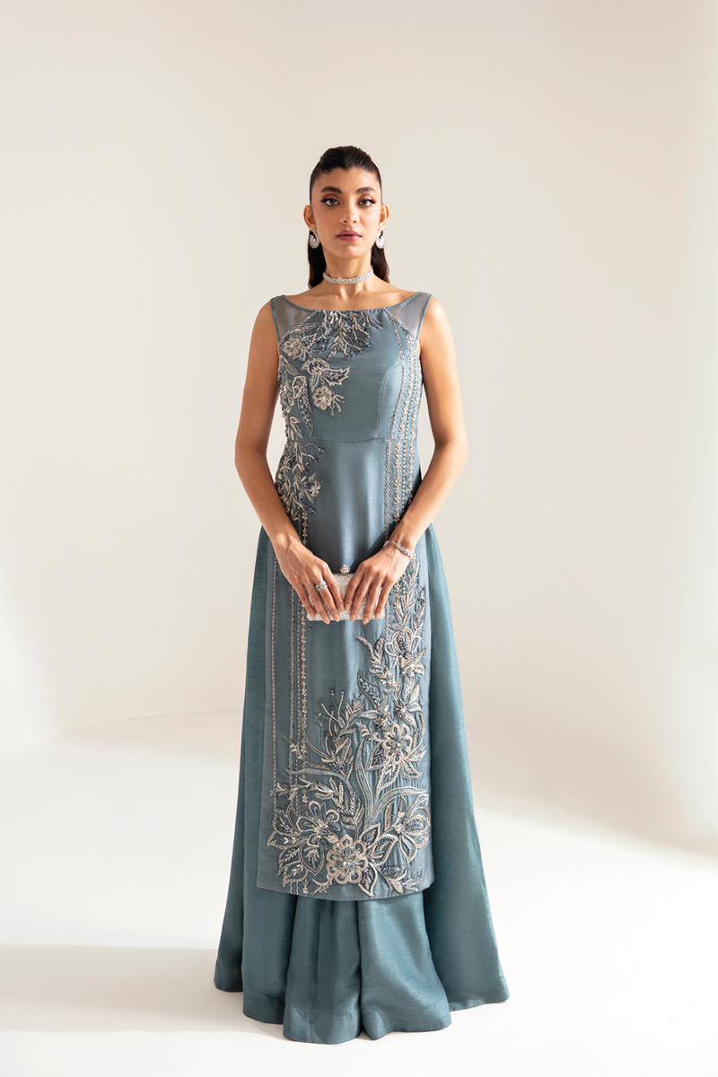 Ayesha and Usman | Aura Luxury Pret | SCARLET by Ayesha and Usman - Designer Dress - Type: Ladies Clothes - Available at Libayah - 100% Original