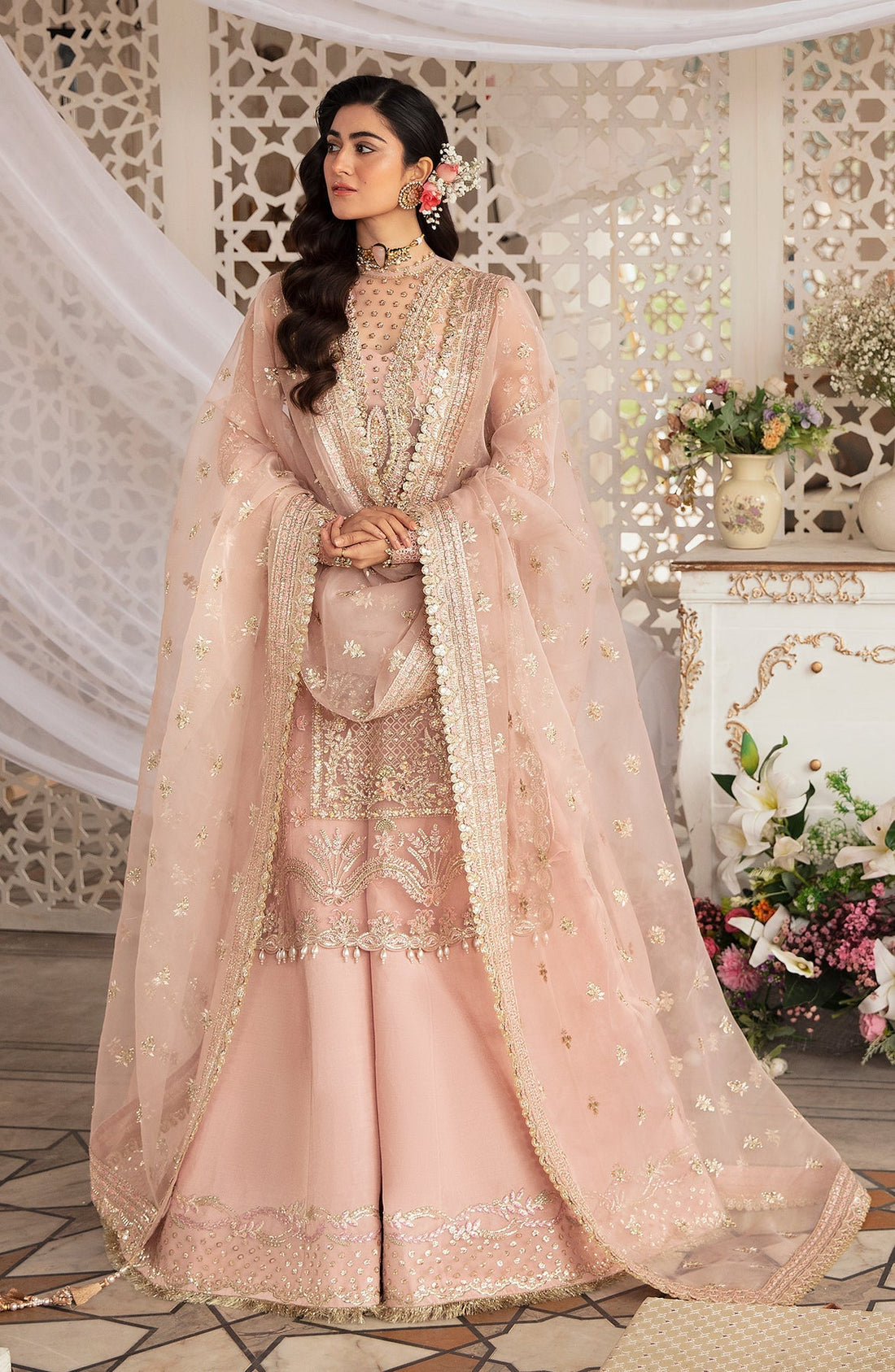 Zevk | Afsanah Wedding Formals | MUSHQ by Zevk - Designer Dress - Type: Ladies Clothes - Available at Libayah - 100% Original