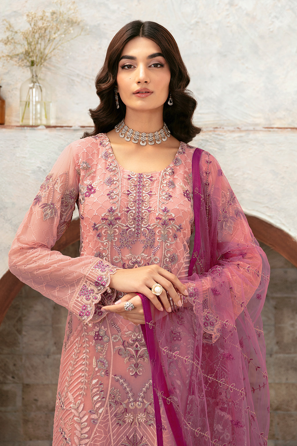 Ramsha | Rangoon Chiffon Collection 24 | D-1201 by Ramsha - Designer Dress - Type: Ladies Clothes - Available at Libayah - 100% Original